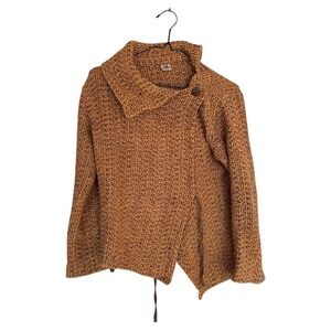 Asian Elephant Nepal Cotton Knit Cardigan‎ Sweater Button Up Cozy